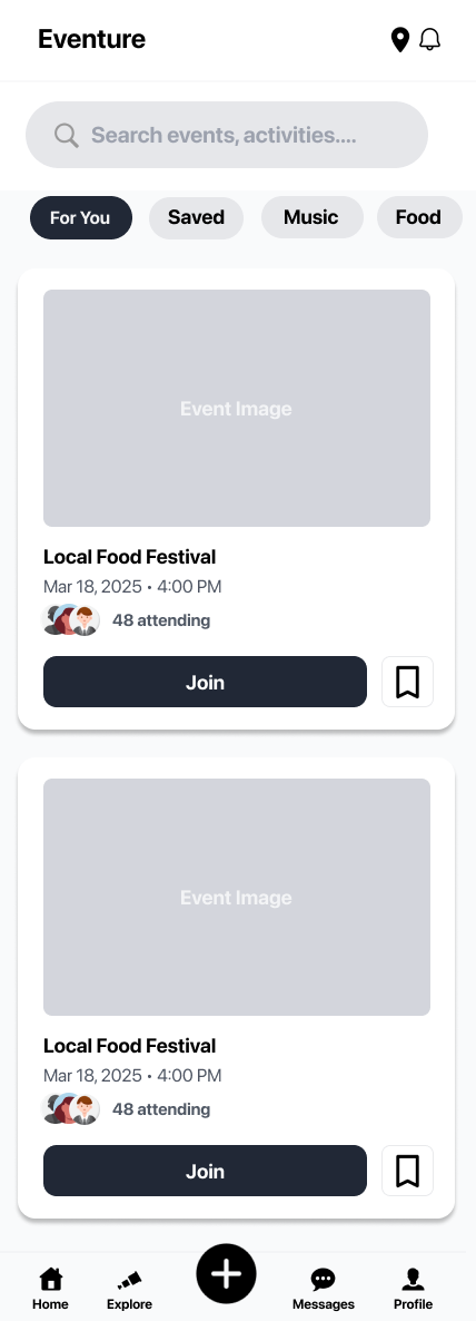Low fidelity wireframe 1